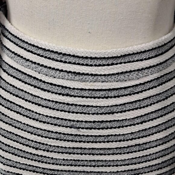 J Crew Tweed Skirt and Jacket Cream/Gray/Black Stripes - Picture 8 of 16